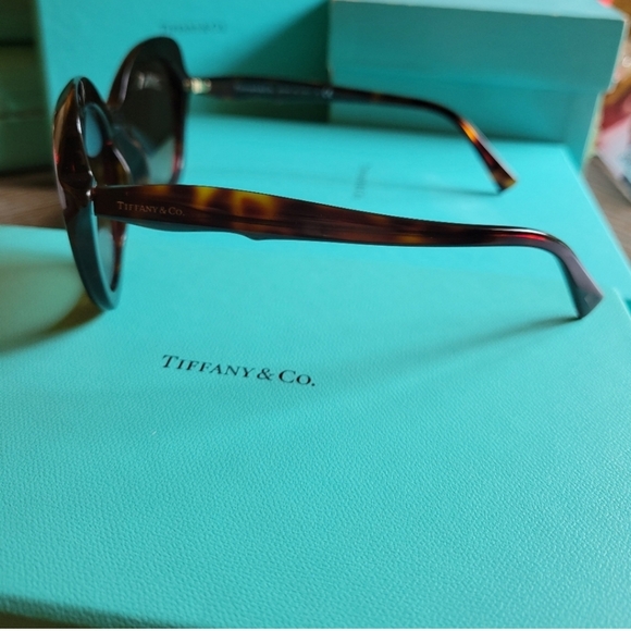 Tiffany & Co Pillow Sunglasses Havanah TF4154b - Picture 6 of 13